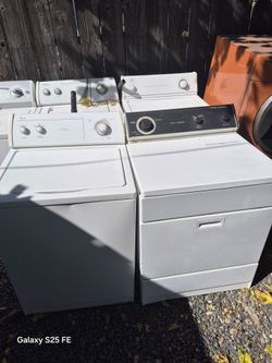 washer n electric dryer for sale 350 30 day waranty