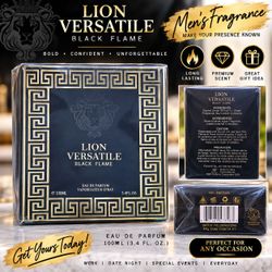 Lion Versatile Black Flame Eau de Parfum 100ml