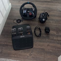 Logitech G29 PS4 Wheel, Pedals, And Shifter