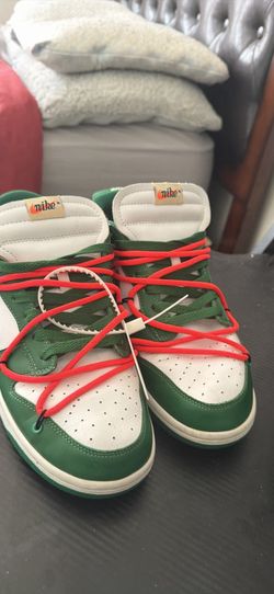 Off white x Nike Dunk low 'pine low
