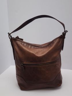 Frye leather over the shoulder boho bag