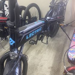 Electric E Bike Lectric Black Low pro 