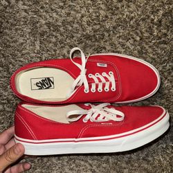 Red Vans