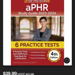 aPHR Study Guide 2023-2024