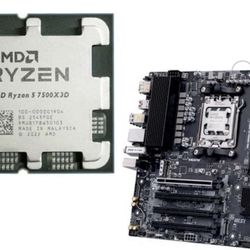 Ryzen 5 7500X3D + MSI PRO B850M-VC WIFI6E - CPU / Motherboard Bundle