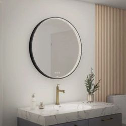 artika romy 28 led lighted wall mirror with defogger