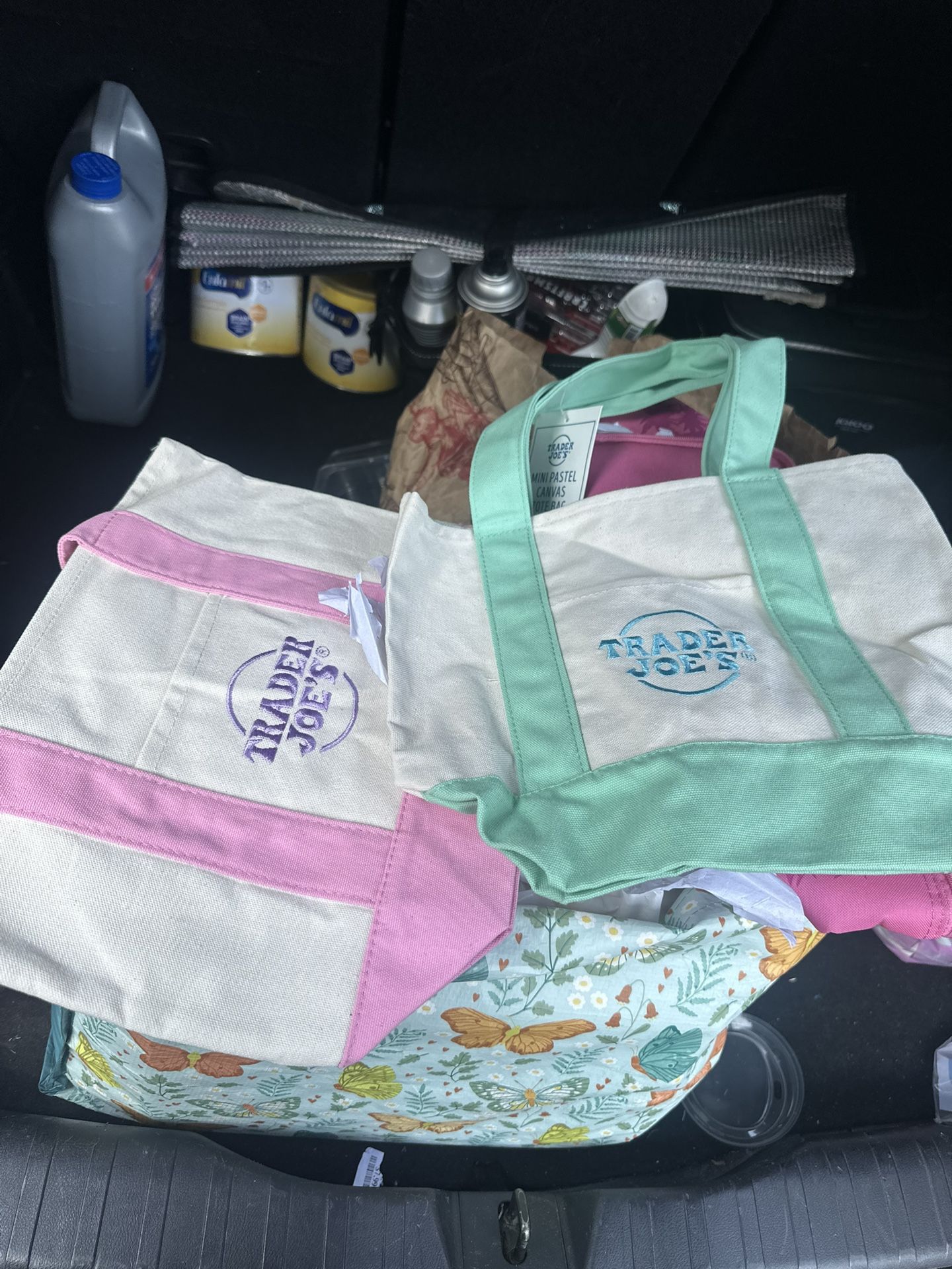 Trader Joes Mini Totes ( SPRING EDITION)