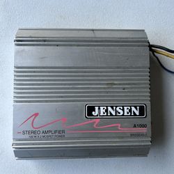 Old School Jensen A 1000 Car Amp