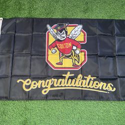 Colton Graduated Congratulates Flag Size 5’x3’