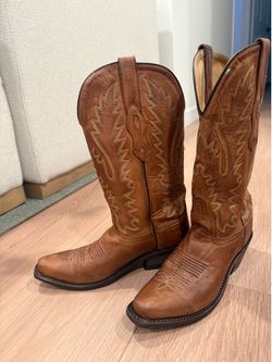 Old West Leather Cowboy Boots
