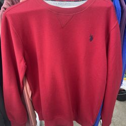 U.S. Polo Assn. Crew Neck Pullover Sweatshirt