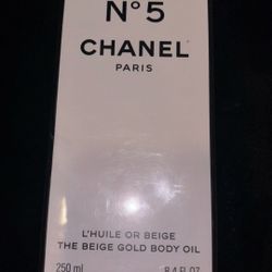 N5 Chanel Beige Gold Body Oil