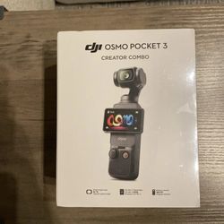 DJI Osmo Pocket 3 Camera Creator Combo (Factory Sealed) - With Extras