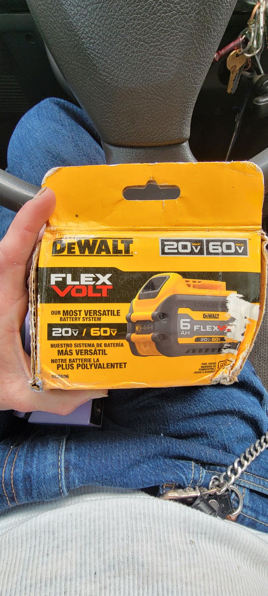 Dewalt Flexvolt 20v/60v Battery