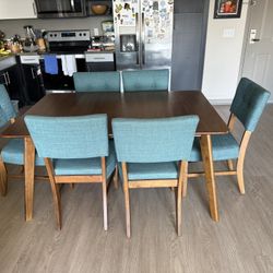 Dining Table And Chairs For 6 People