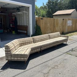 Epic 1960s Three Piece Sectional