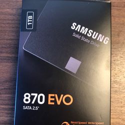 Samsung solid state drive SSD 1 TB NEW IN BOX