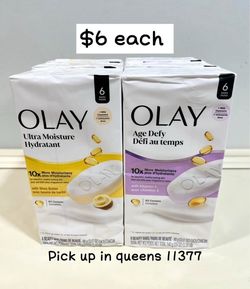 Olay BarSoap(6 ct) -$6 each