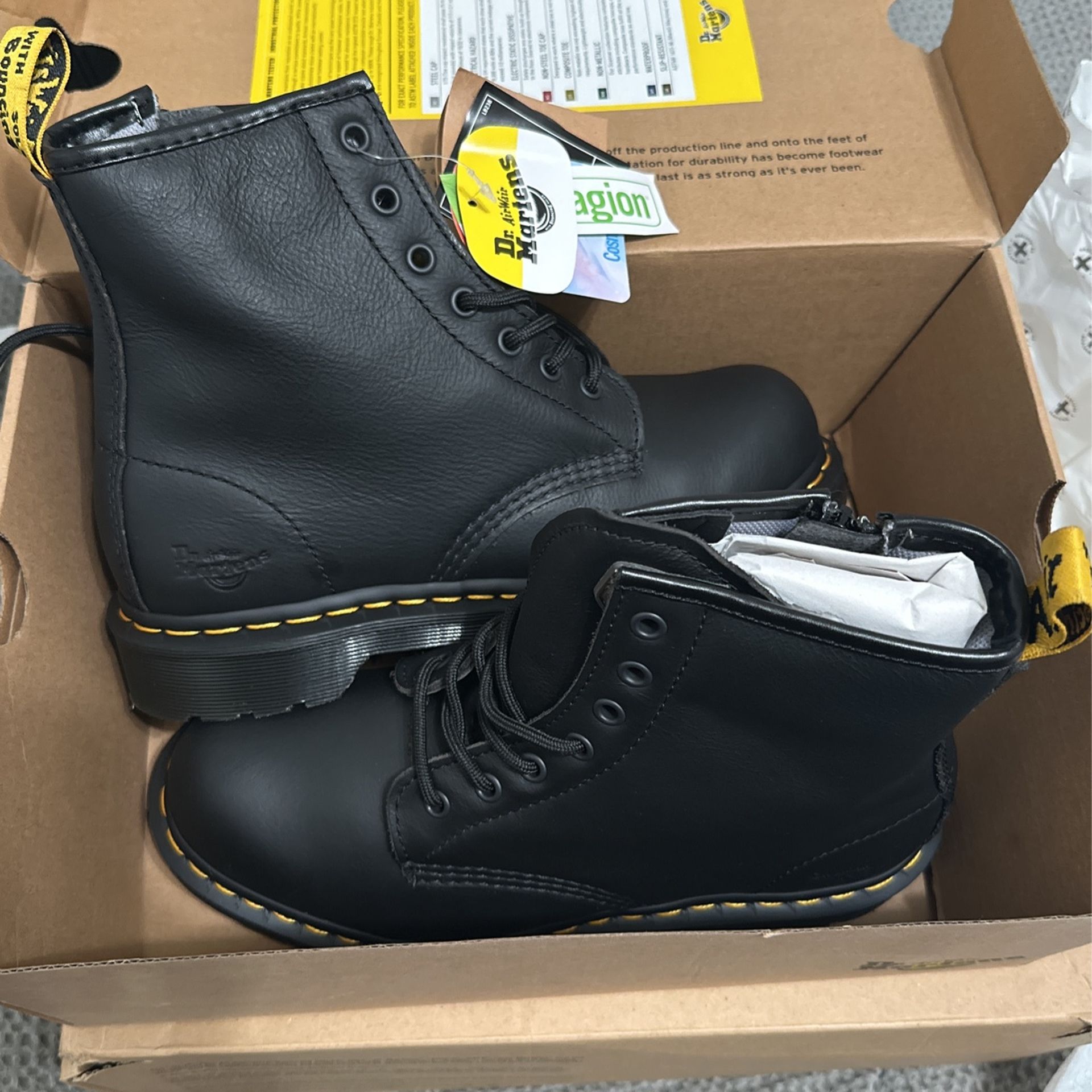 Steel Toe Dr Marten Size 8 Women 