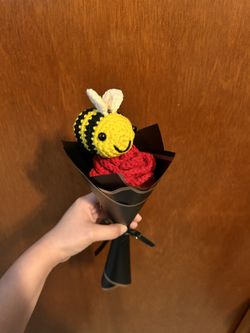Crochet Single Roses