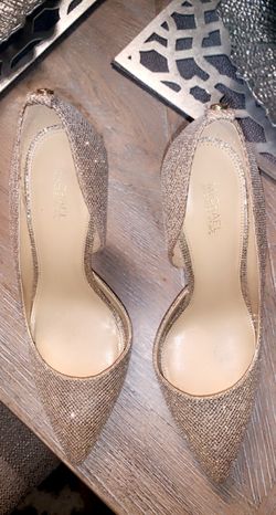 Michael kors sparkly heels size 7 hardly worn