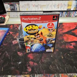 Crash Bandicoot Nitro Kart (Sony PlayStation 2, PS2 2003) Factory Sealed New