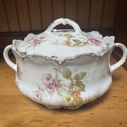 Antique Rosenthal RV Malmaison Bavaria Covered Bowl