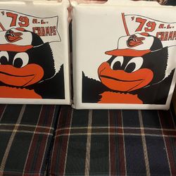 Baltimore Orioles Cushion Seats 1979 A.l.Champs