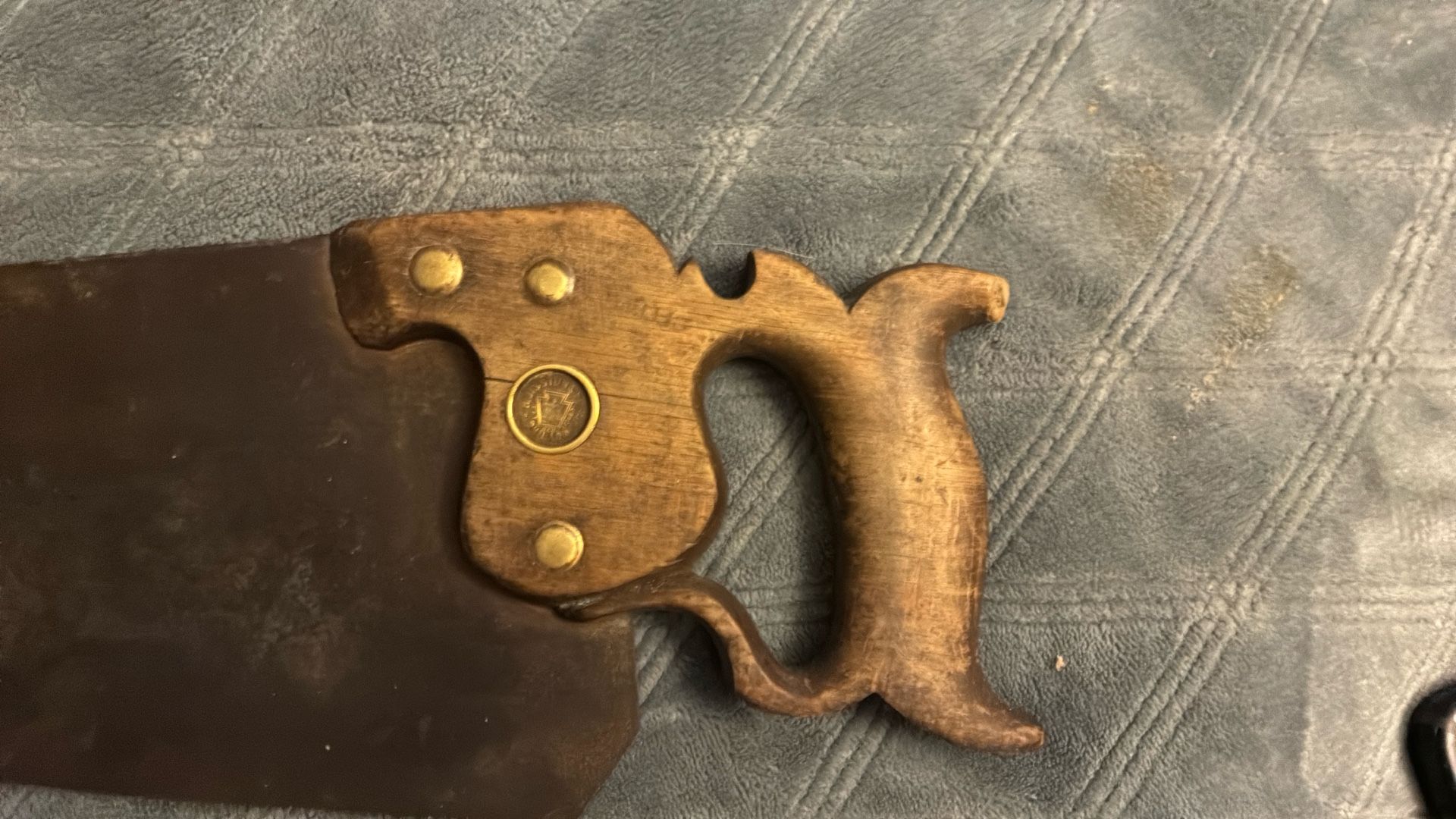 Old 1842 Against Grain Saw