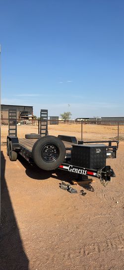 2026 Genesis 20’ Equipment Trailer 14K