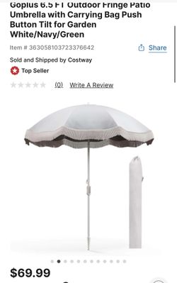 Outdoor Fringe Patio Umbrella