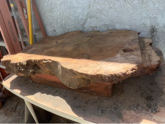 PENDING!!! Wood trunk slab for table project about 42”x34”