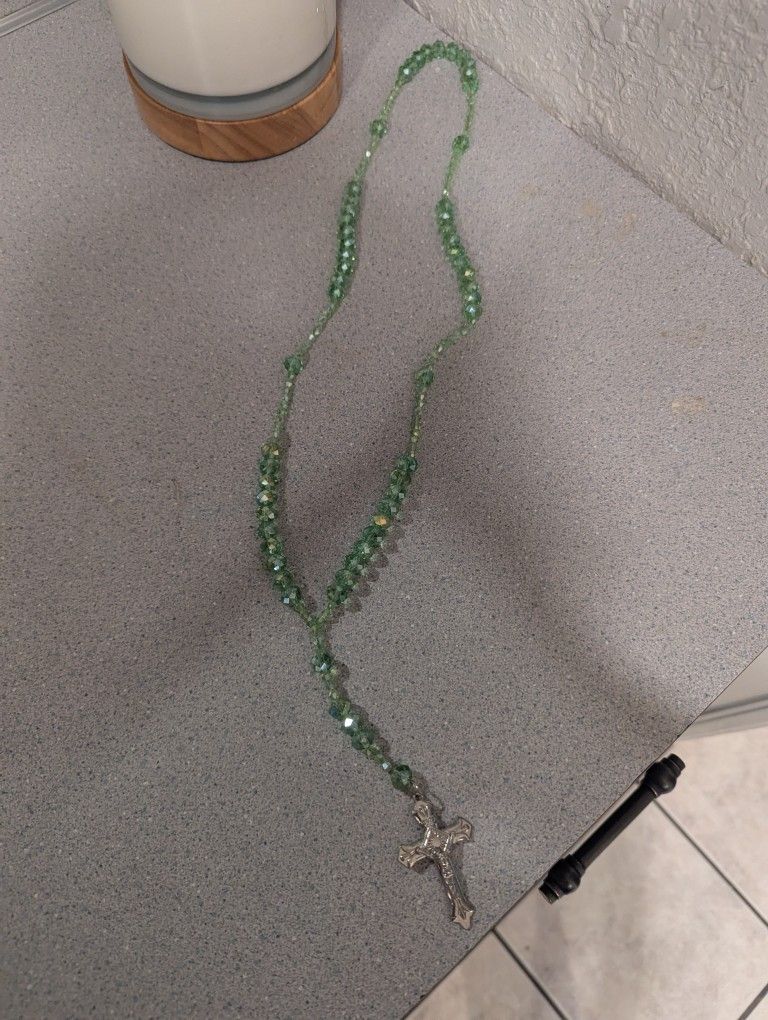 Beaded Rosary, $4, New