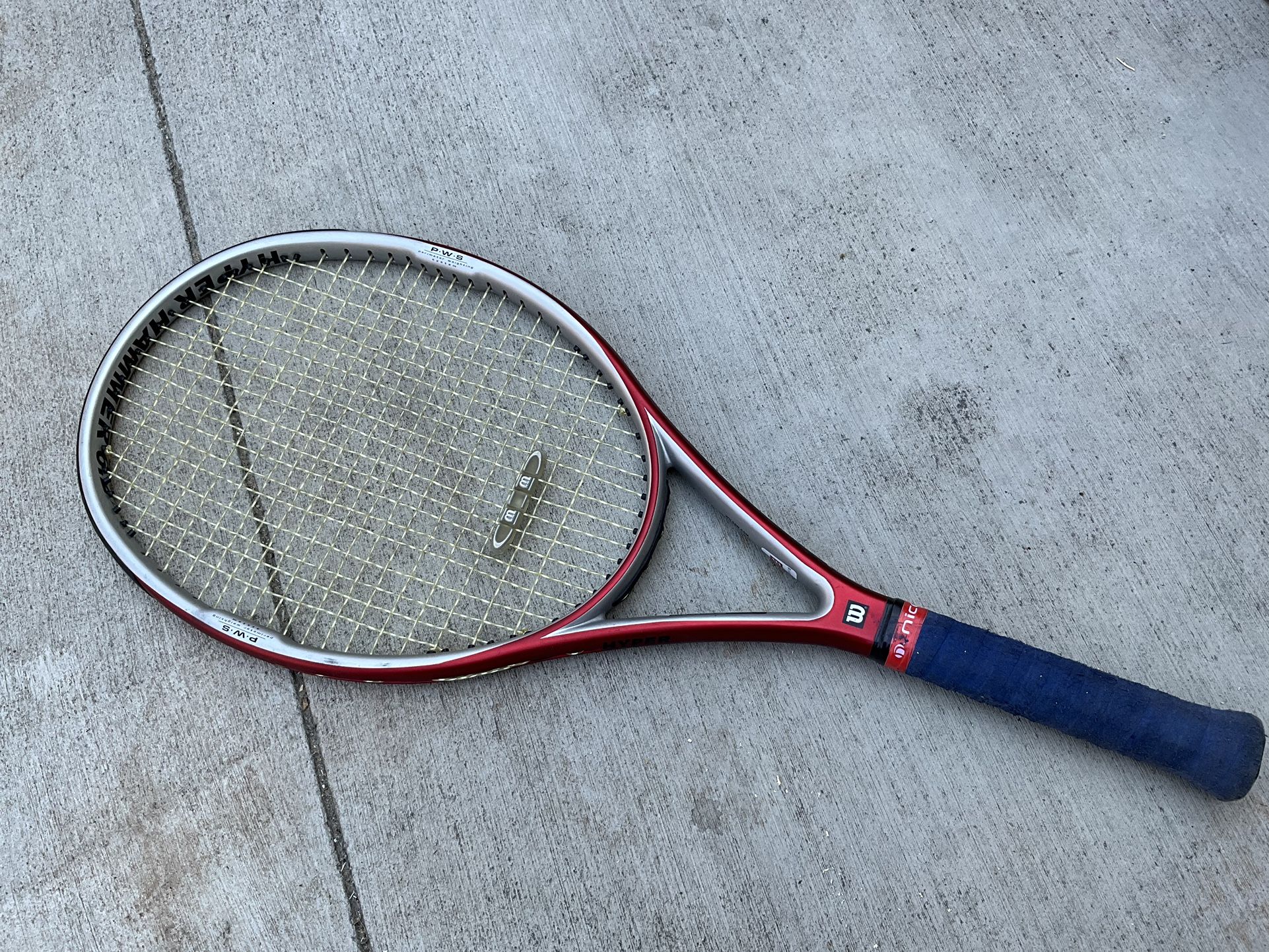 Wilson Tennis Racket For Sale Due To Moving