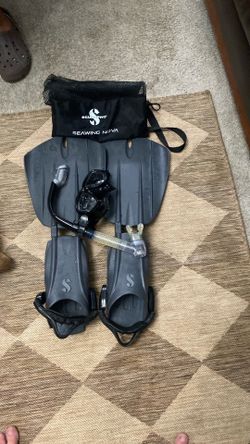 Scuba pro Flux Fins and mask