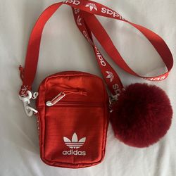 Adidas Cross Body Bag — Red 