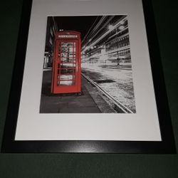 London Red Telephone Booth Photo Print.
