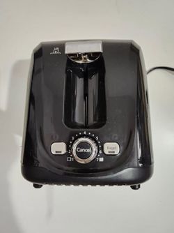 Toaster, Bread and Bagel, Black, Cleaning Tray