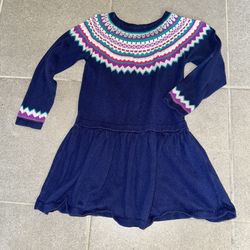 3T Fairisle Sweater Dress
