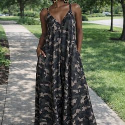 Camo Jumpsuit