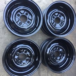 Volkswagen Beetle staggered wheels