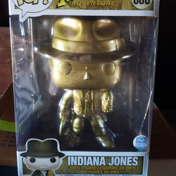 Funko Pop Gold Indiana Jones 10inch