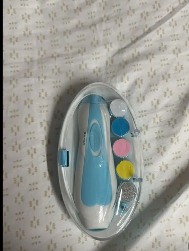 Baby electric nail trimmer or clipper