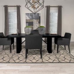 DINING SET 5 Pcs Table W/ 4 Chairs JUEGO DE COMEDOR MESA CON SUS 4 Sillas TODO NUEVO EN SU CAJA