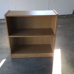 Antique Wood Storage Shelf