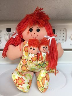 Doll from Brazil with 2 babies.