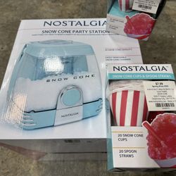Nostalgia Snow Cone Party Station - New