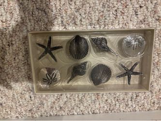 Pottery Barn silver shells