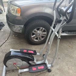 ANCHEER Magnetic Elliptical Machines, with Pulse Rate Grips and LCD Monitor