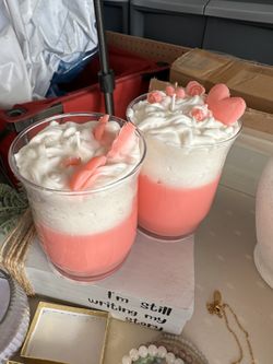 Handmade Watermelon Candle